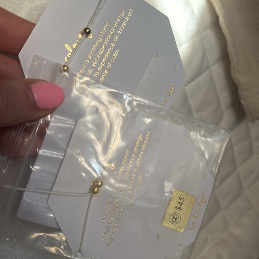 New GORJANA 18k gold plated “CALMING” bracelet - Picture 16 of 17